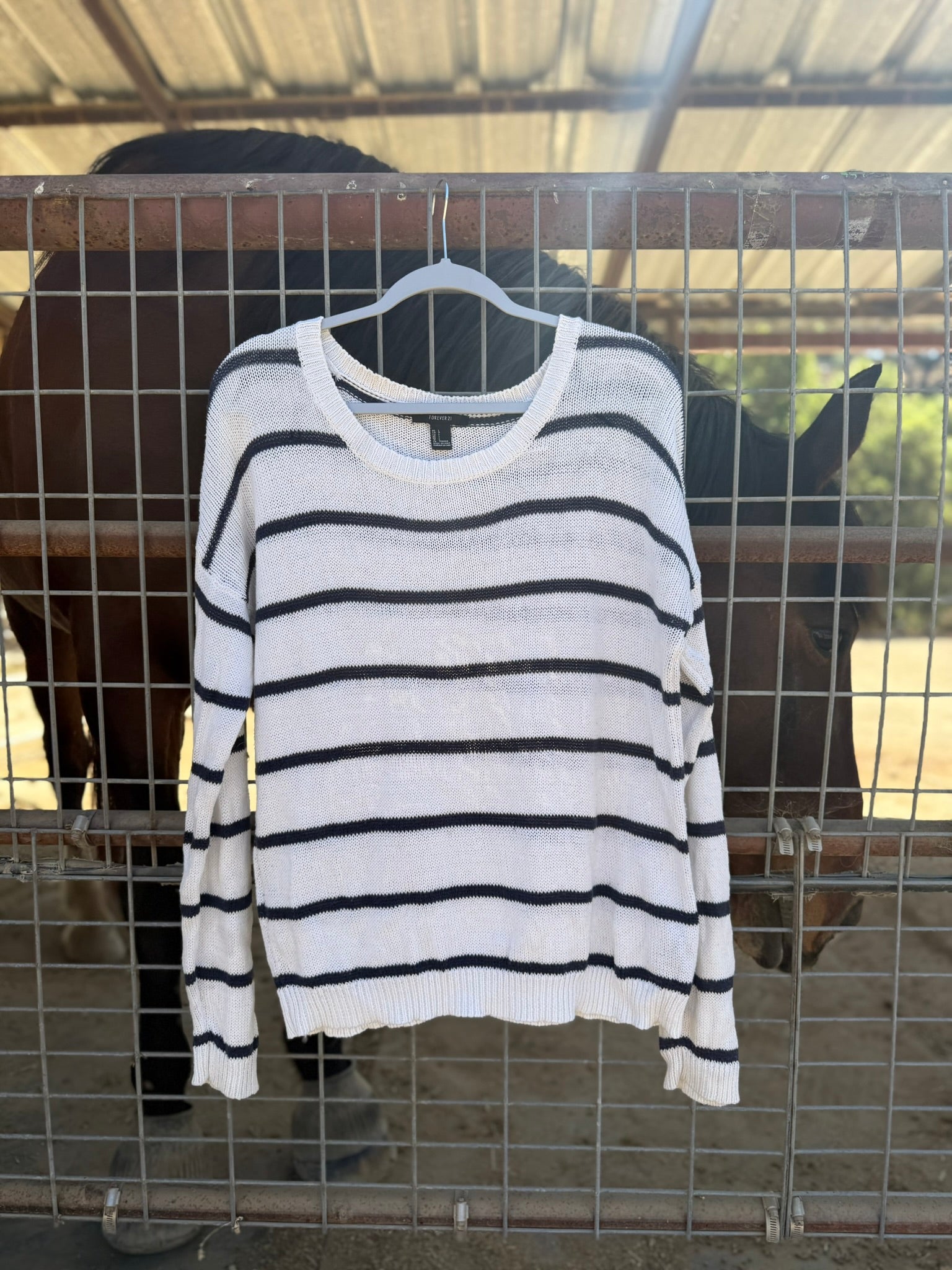 Forever 21 Striped Sweater