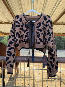 Shein Cheetah Sweater