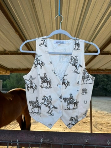 Amazing Lace- Cowboy Vest