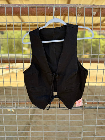 Shein Black Tie Tank