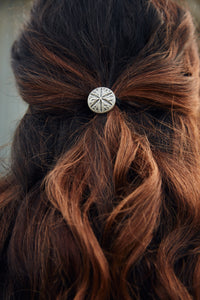 Sunburst Concho Hair Tie