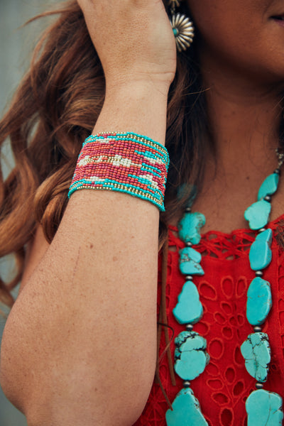 Azteca: Beaded Bracelet