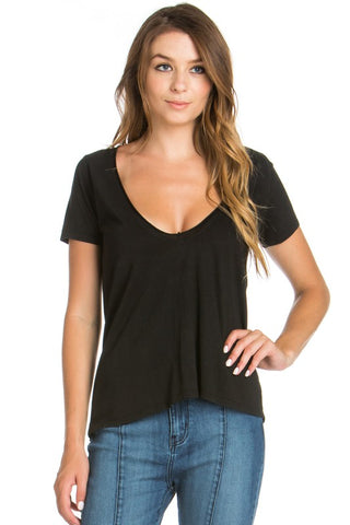 The Sully: Plunging Tee