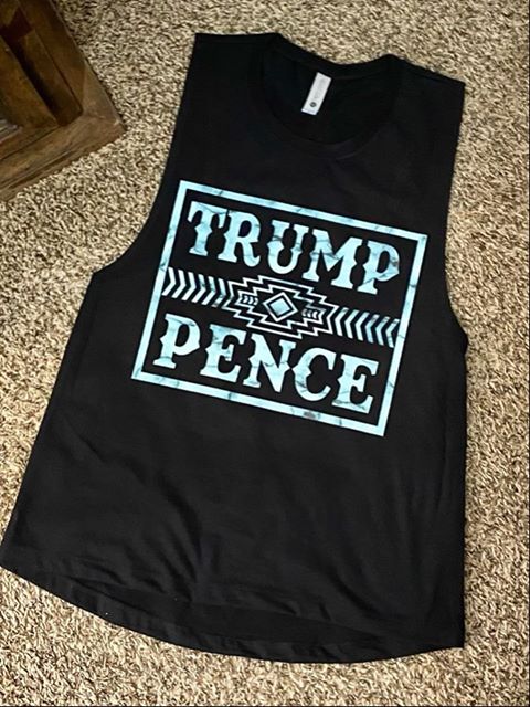 Trump | Pence Black Tank Top