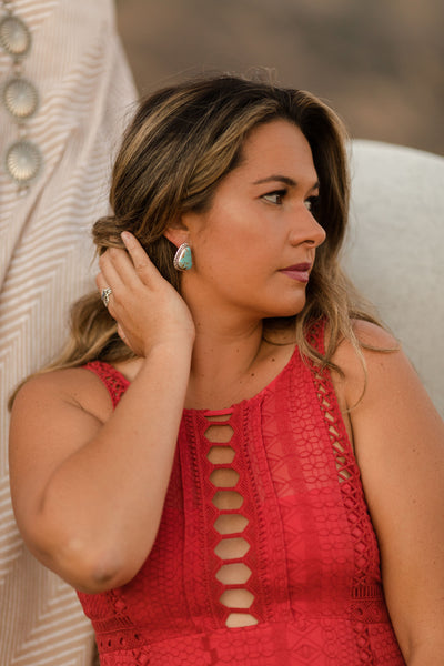 The Sydney Studs || Turquoise