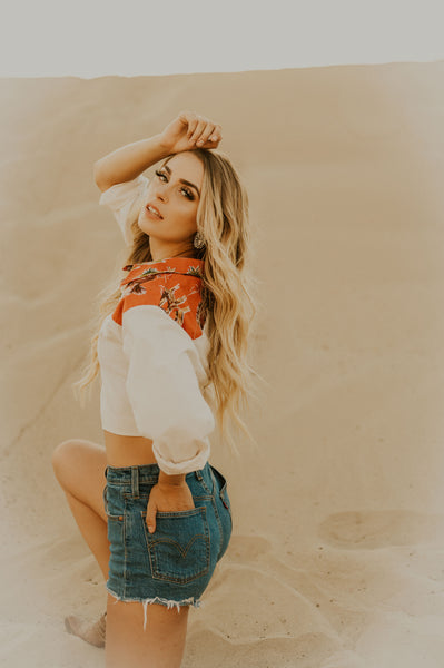The Angelina|| White Buffalo Clusters
