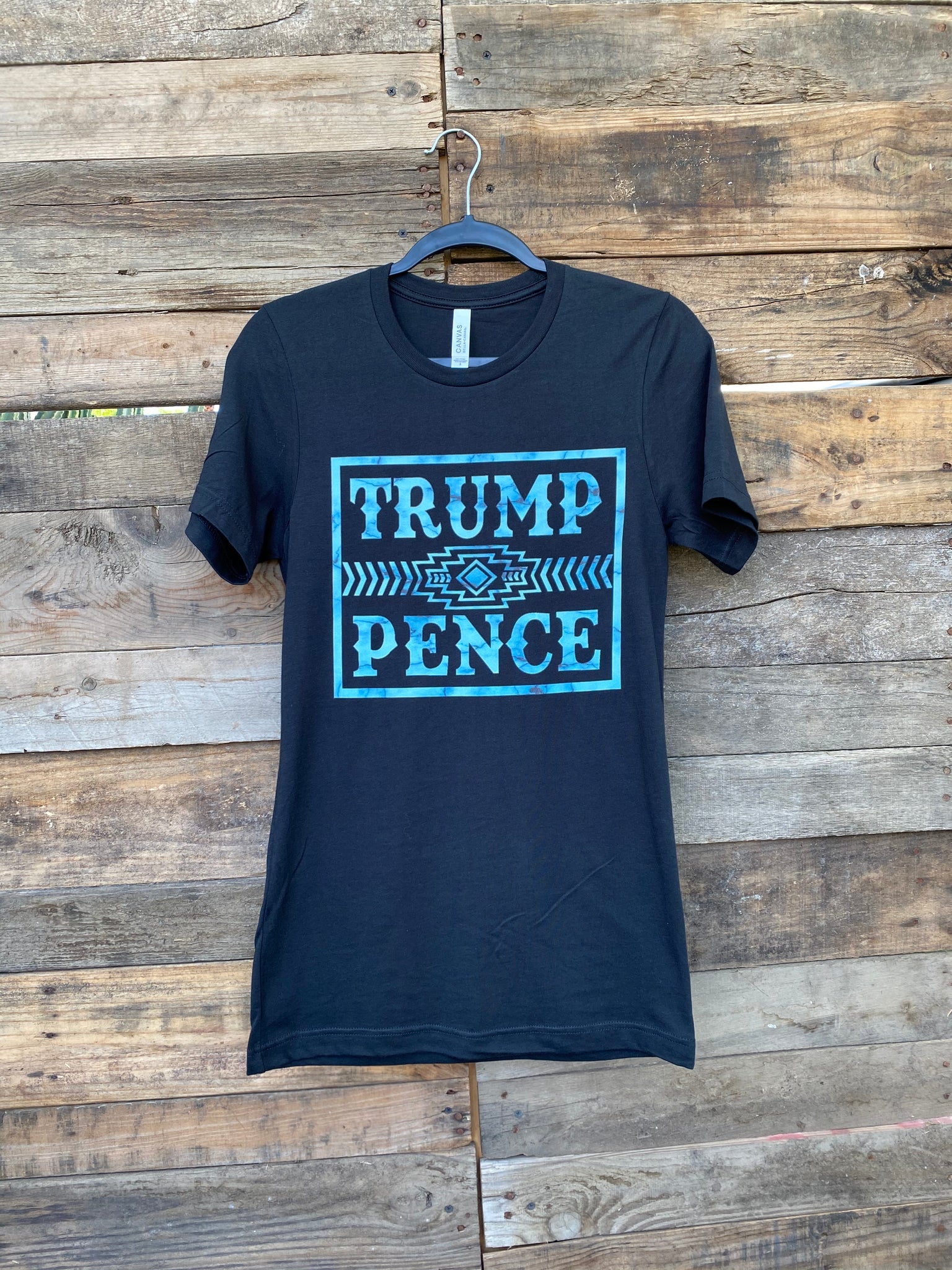 Trump | Pence Black Graphic Tee